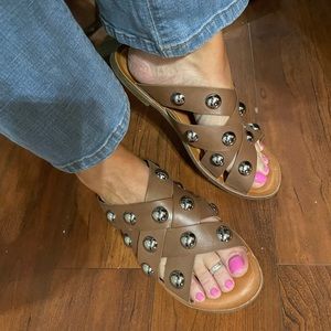 Gianni Bini Studded Sandals